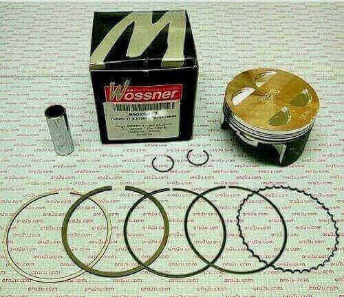 Piston forgé Wössner 85.93 mm haut de gamme pour moteur de moto Yamaha 350 XT