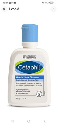 Cetaphil Face Wash Sanfter Hautreiniger für trockene bis normale, empfindlich...