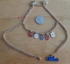 $9.99 SCARCE 1968 Richard Nixon VINTAGE Jewelry Bracelet Necklace MASSACHUSETTS