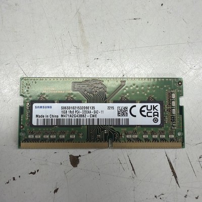 Samsung SO-DIMM 16gb Laptop Memory Pc4-3200