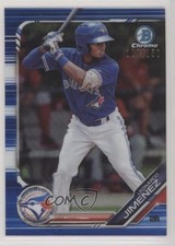 2019 Bowman Draft Chrome Blue Refractor 124/150 Leonardo Jimenez #BDC-78 4pn