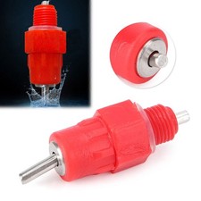 10pcs Chicken Waterer Screw In Poultry Nipples Drinker Bird Drink Water Chook
