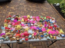 Troll Doll Estate Collection Vintage Lot of 86 Mixed Brands Loaded With Gems 2 