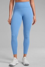 CRZ Yoga Secretsculpt™ No Front Seam Legging 25'' Party Blue / L New In Packing