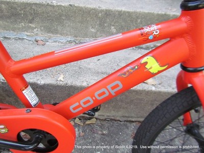 rei co op 16 inch bike REI CO-OP CYCLES REV 16 CHILDS Kids BIKE Bicycle Orange w/ Training Wheels