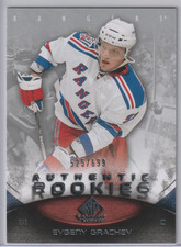 Evgeny Grachev 2010-11 SP Game Used Authentic Rookies #/699