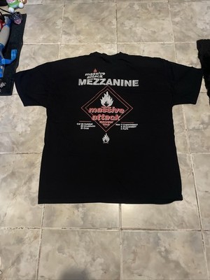 Massive Attack Mezzanine European Tour T-Shirt Band T-Shirt SZ 2XL