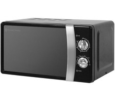Russell Hobbs RHMM701B 17L 700W Compact Manual Control Solo Microwave Oven