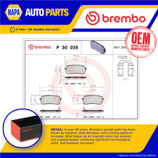 Set pastiglie freno adatte per KIA SEDONA Mk2 2.5 posteriori dal 01 al 06 K5 Brembo 583024DA00 nuove