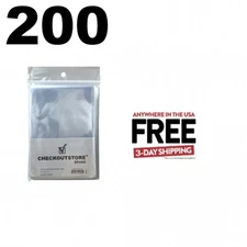 200 CheckOutStore Crystal Clear Protective Photo Sleeves (5 x 7 in) **1-3 DAYS