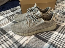 adidas gazelle silver green womens Adidas YEEZY Boost 350 Moonrock Grey Low-top Sneakers – Boutique LUC.S