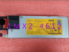 1pc used HP G9 power supply HSTNS-PL41 800W