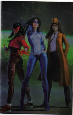 DC Lazarus Omega 1 Comic High Grade NM 9.2 Bag Board Foil Silva Team Variant Hot