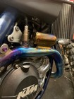 2018.5-2022 ktm/husky/gasgas titanium Full akrapovic exhaust 