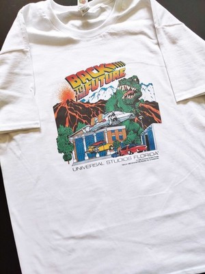 Back to the Future Universal Studios Florida T-Shirt Film Kult Bttf Film 80er