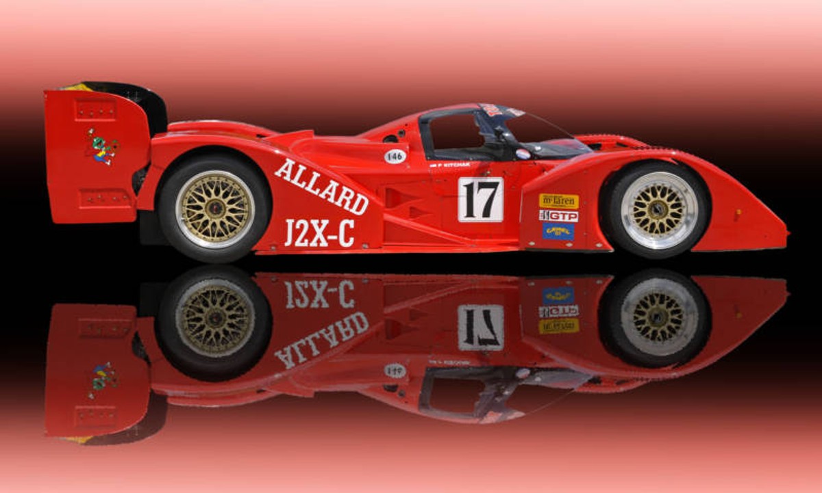 1992 Allard J2X-C Group C Vintage Classic Race Car Photo (CA-0449