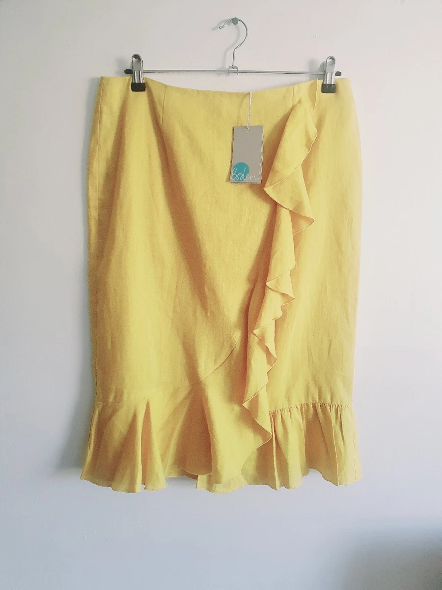 Next linen cheap skirt ebay
