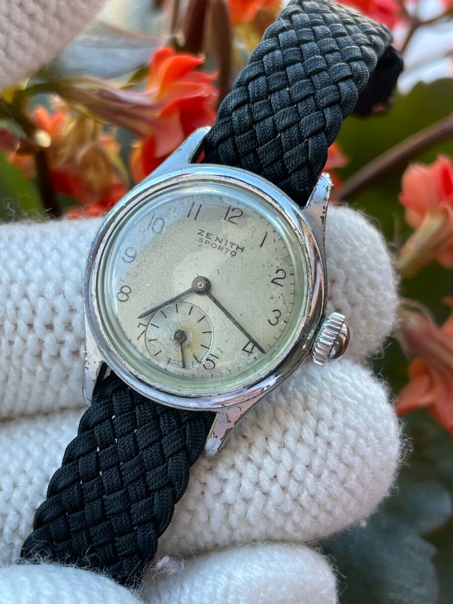 VINTAGE ZENITH SPORTO WATCH MANUAL CAL. 6-88-P LADY SWISS VINTAGE ZENITH SPORTO WATCH MANUAL CAL. 6-88-P LADY SWISS