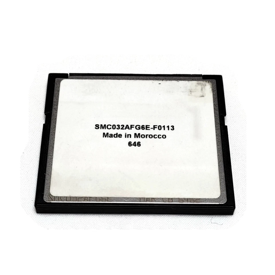 Cisco STM 32MB Industiral Compact Flash Type SMC032AFG6E - Image 2 of 3