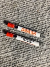 (2) MICRO 100 Corner Rounding End Mill CRE-125-025 Double End (2 pks)