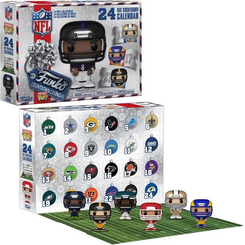 NFL Football Funko Pocket Pop! Advent Calendar