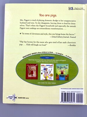 Piggybook Children Hardcover Book by Anthony Browne 9780833560971