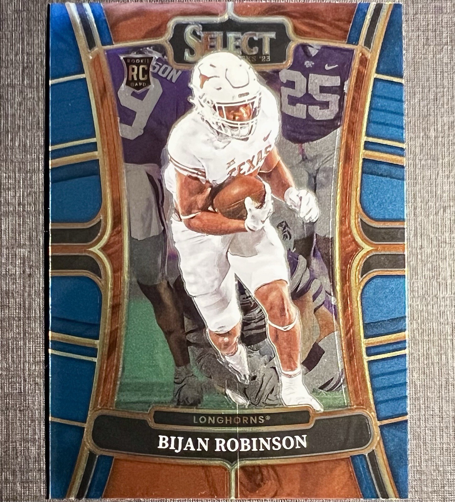 Bijan Robinson (RC) 2023 Select Draft Picks Concourse Blue Rookie Card 🏈 Texas