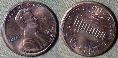 Error : 1994D Cent Broadstruck IREC2941