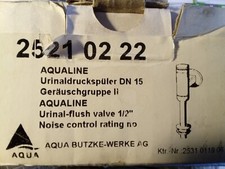 AQUALINE Urinaldruckspüler DN 15 / 1/2"