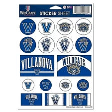 Villanova Wildcats NCAA Vinyl Die-Cut Sticker Set / Decal Sheet *Free Shipping