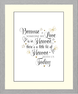 Because Someone We Love Is In Heaven SVG Files | Memory | Heaven