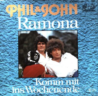 Phil & John - Ramona 7in (VG+/VG+) '