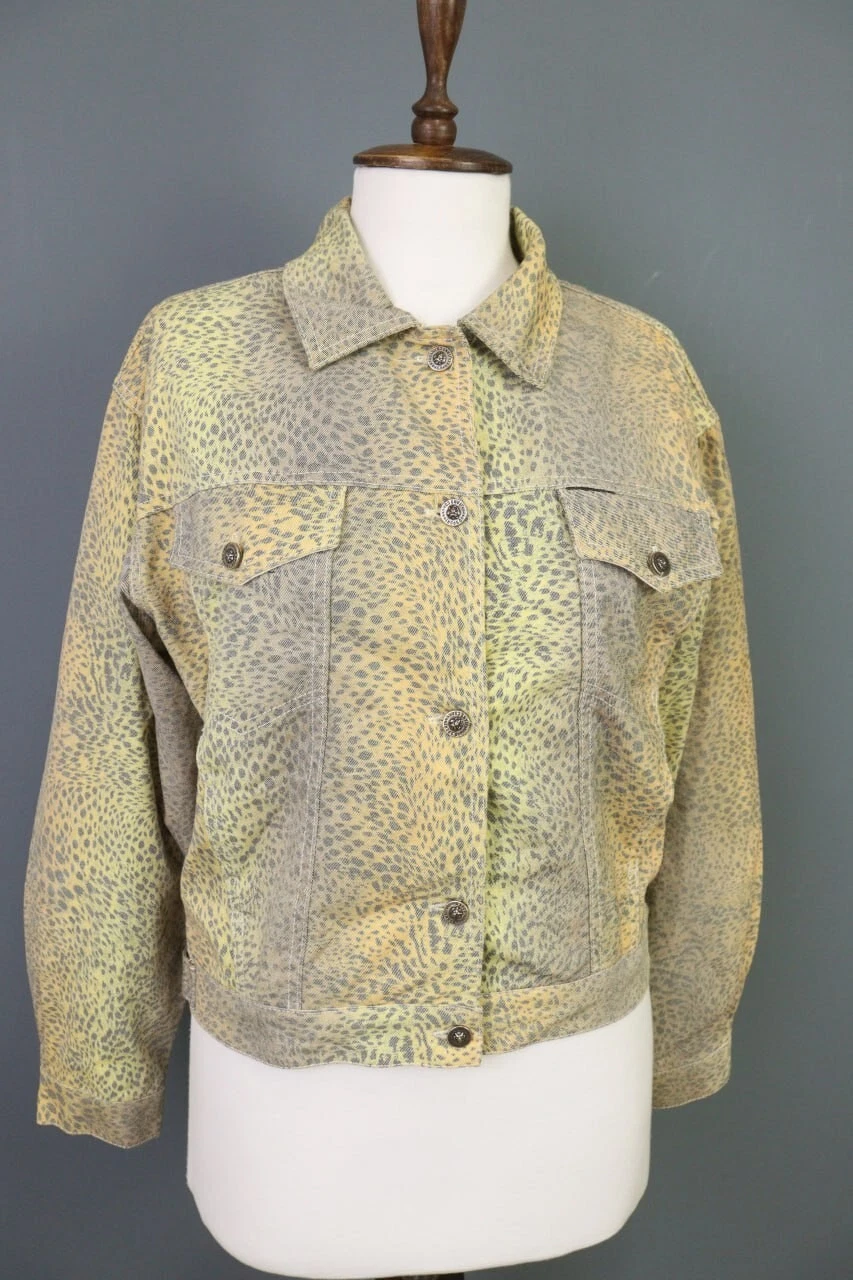 Blazer Gianni Versace Multicolore Animals Stampato Tigre