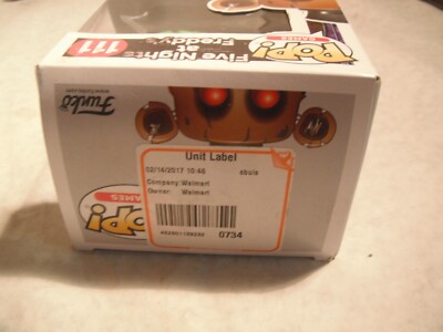Funko Pop! Five Nights At Freddy's Green Nightmare - Walmart Exclusive #111