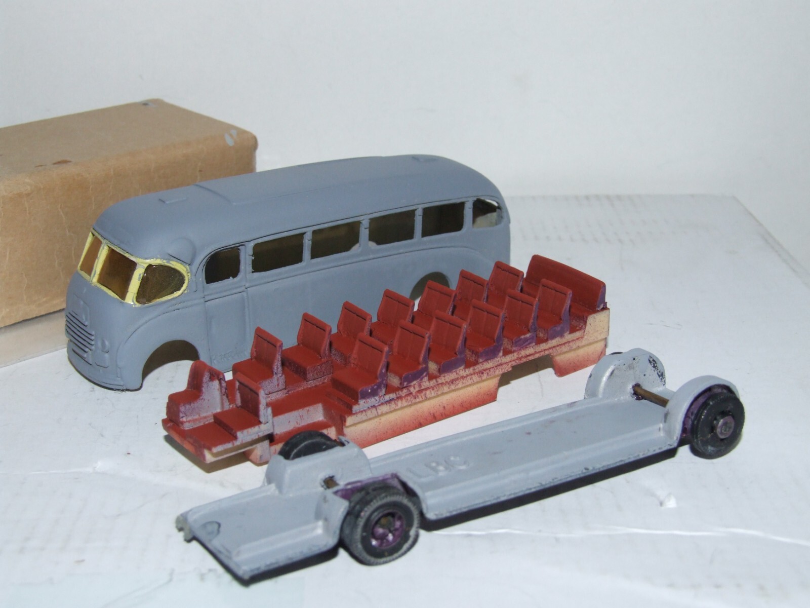 LITTLE BUS Co RESIN MODEL BUS KIT REF BD3 BEDFORD VEGA 1950s COACH eBay