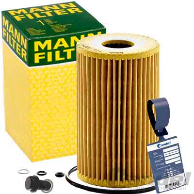 MANN FILTER ÖLFILTER ÖLWECHSELSET passend für HYUNDAI i20 ix20 i30 i40