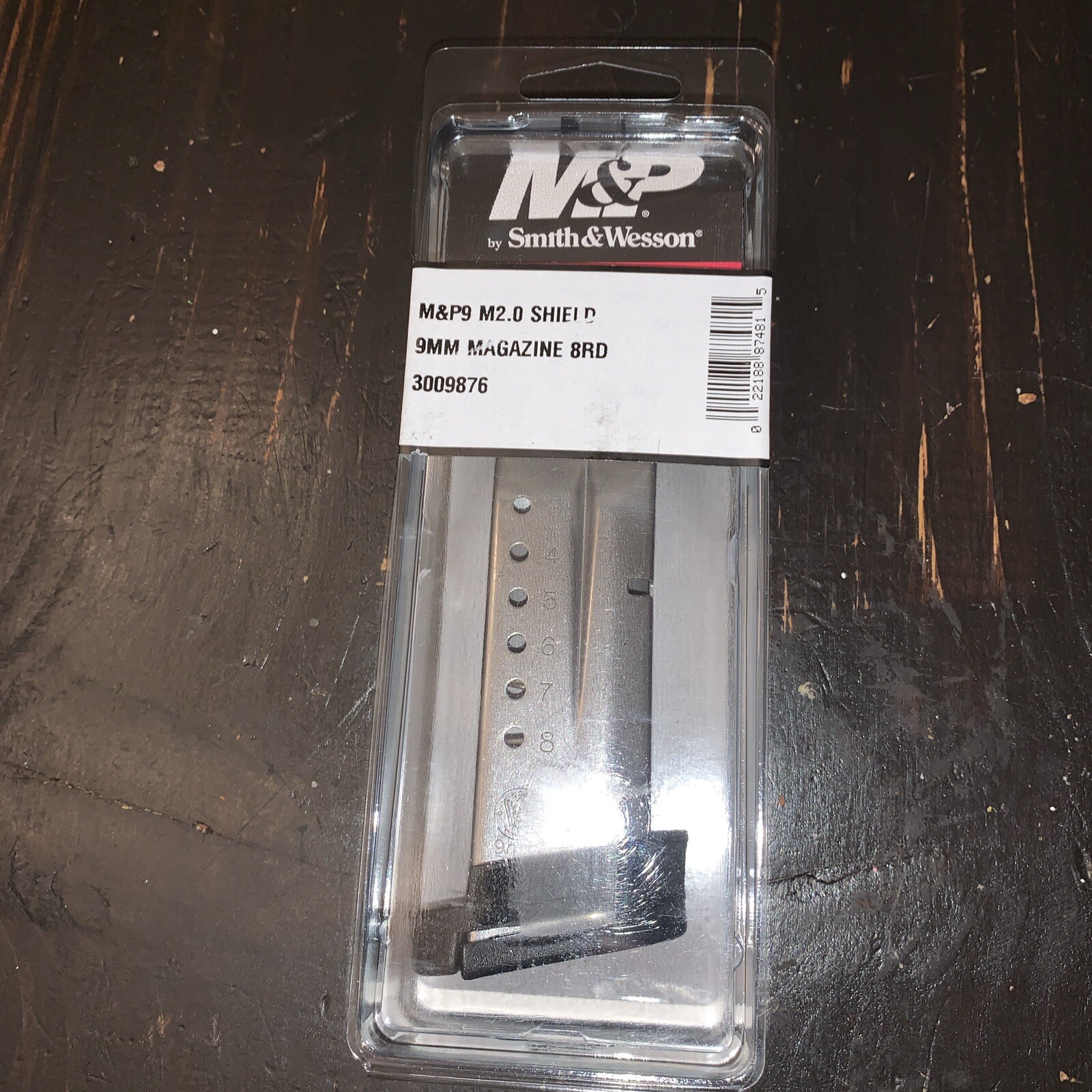 Smith & Wesson 3009876 M2.0 9mm 8 Round Magazine for sale online 