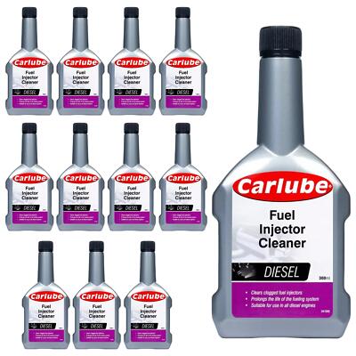 Carlube Diesel Injektor Reiniger für maximale Kraftstoffsystem Effizienz 300ml x2