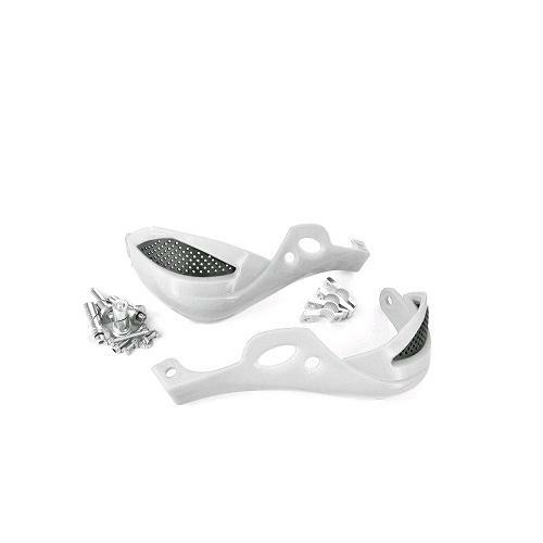 Protège-main TNT Cross blanc guidon 18mm pour moto cross enduro
