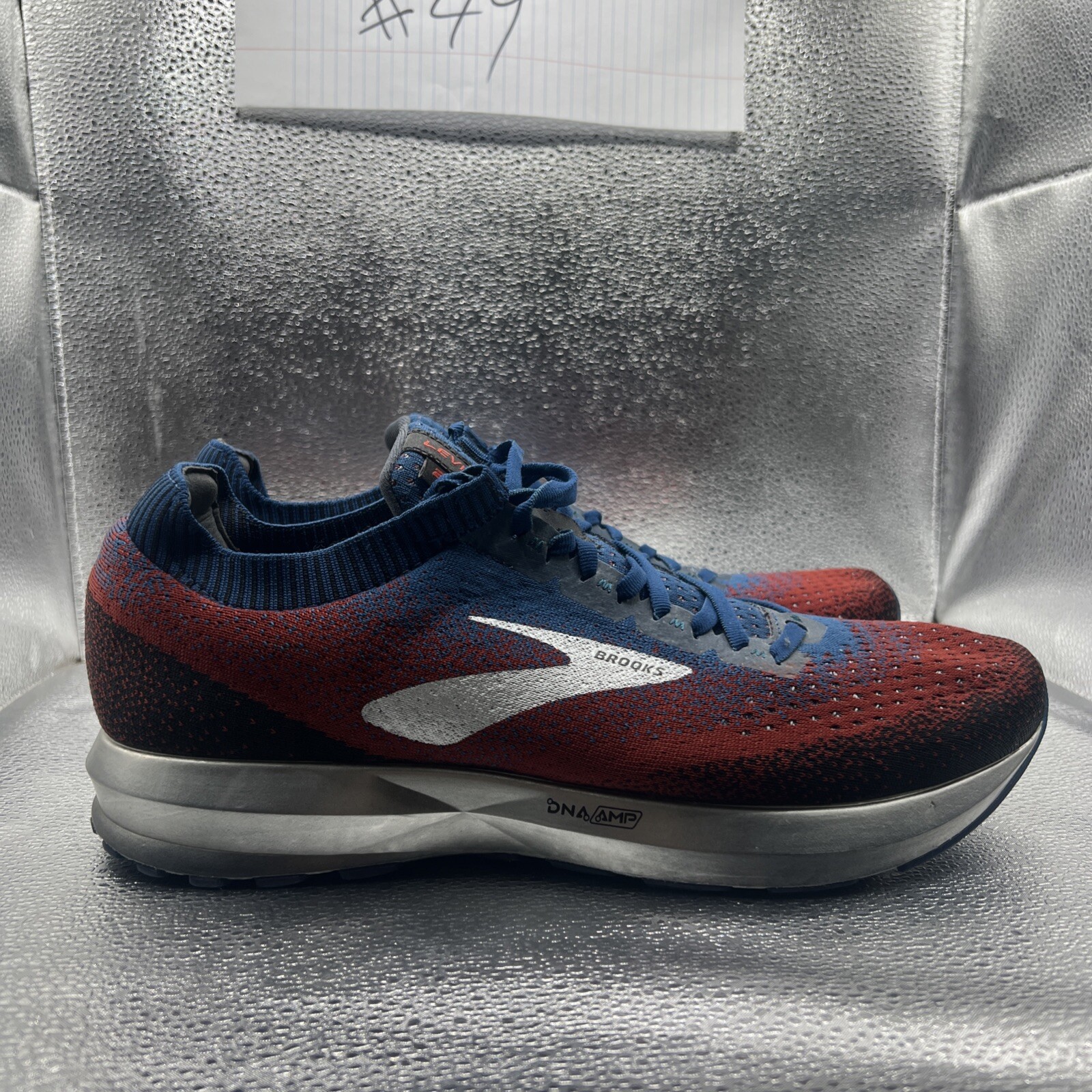 SAOLA Brooks Levitate 2 1102901D689 Scarpe da Corsa Uomo Taglia 11.5 Medium(D) Rosso Navy