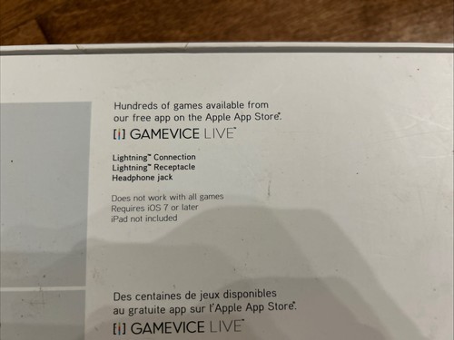Gamevice GV160 Controller for iPad with Lightning Port, Compatibility in Descrip - Picture 4 of 5