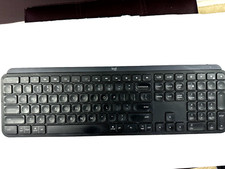Logitech - MX Keys Advanced Wireless Illuminated Keyboard - Black