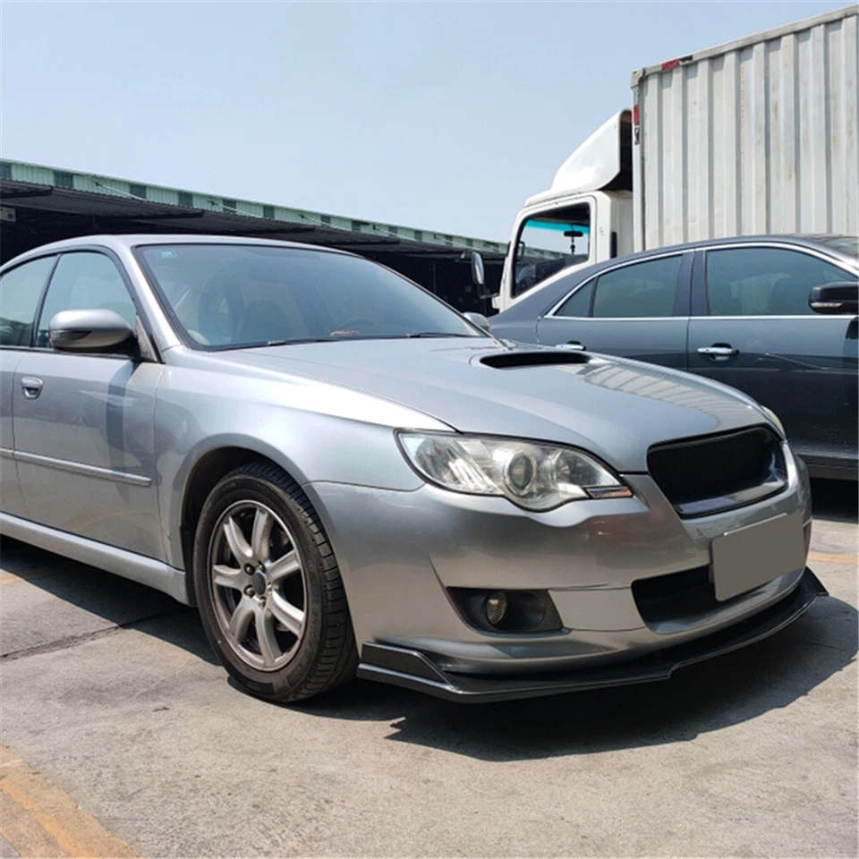 Add-on Universal Fit For 2007-10 Saturn Astra Front Bumper Lip Spoiler Splitter - Image 4 of 4