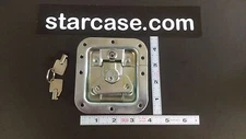 Flight Case Recessed Twist Latch with Keylock     (4HARCATKEYSMCH)