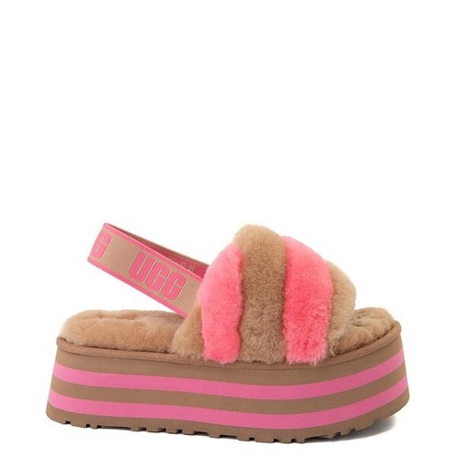 disco stripe slide ugg