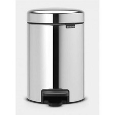 BRABANTIA 3L PEDAL BIN NEWICON BRILLIANT STEEL