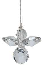 GENUINE Austrian Crystal Guardian Angel BIRTHSTONE Sun-catcher Hanging Charm UK