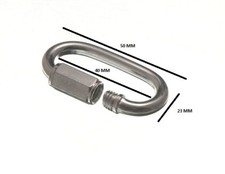 Quick Link Chain Repair Shackle 5mm 3/16 BZP ZP Pack Size 200