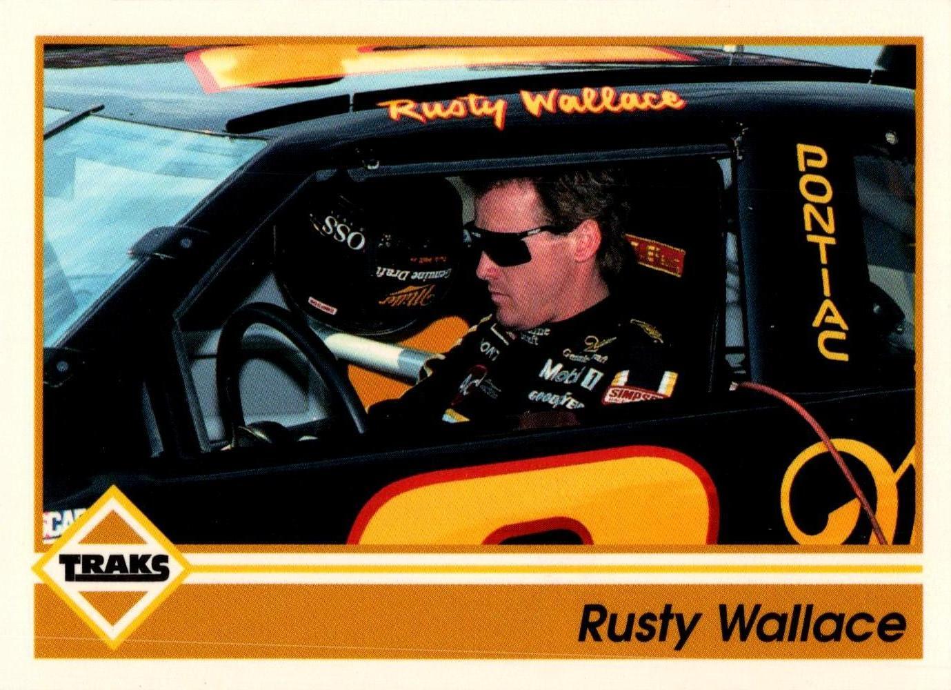1992 Traks #124b Rusty Wallace