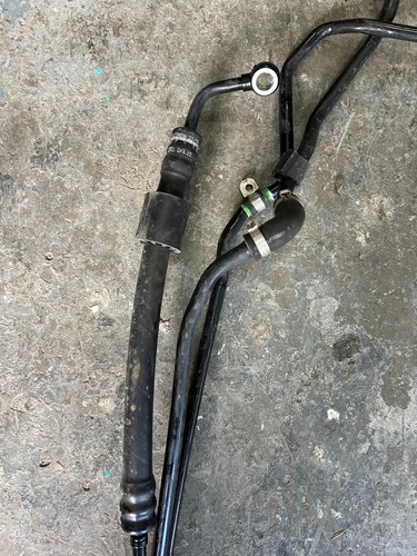 2012 AUDI R8 OEM FRONT POWER STEERING OIL COOLER RADIATOR W/ PIPE LINES HOSES - Picture 8 of 19